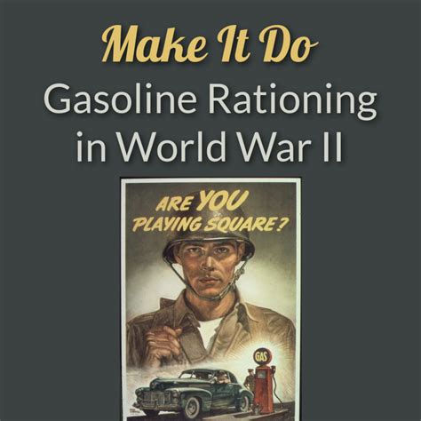 gas rationing